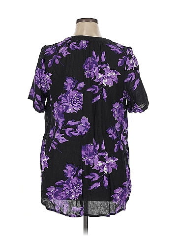 Roaman's Short Sleeve Blouse (view 2)