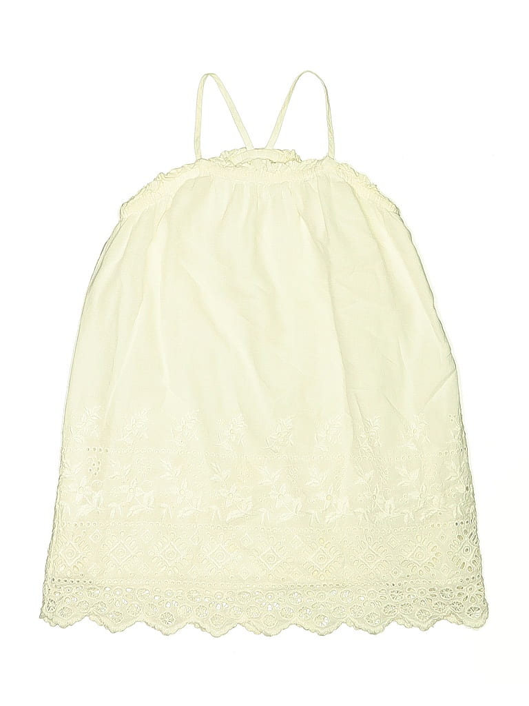Pre-owned Baby Gap Kids' Dress In White