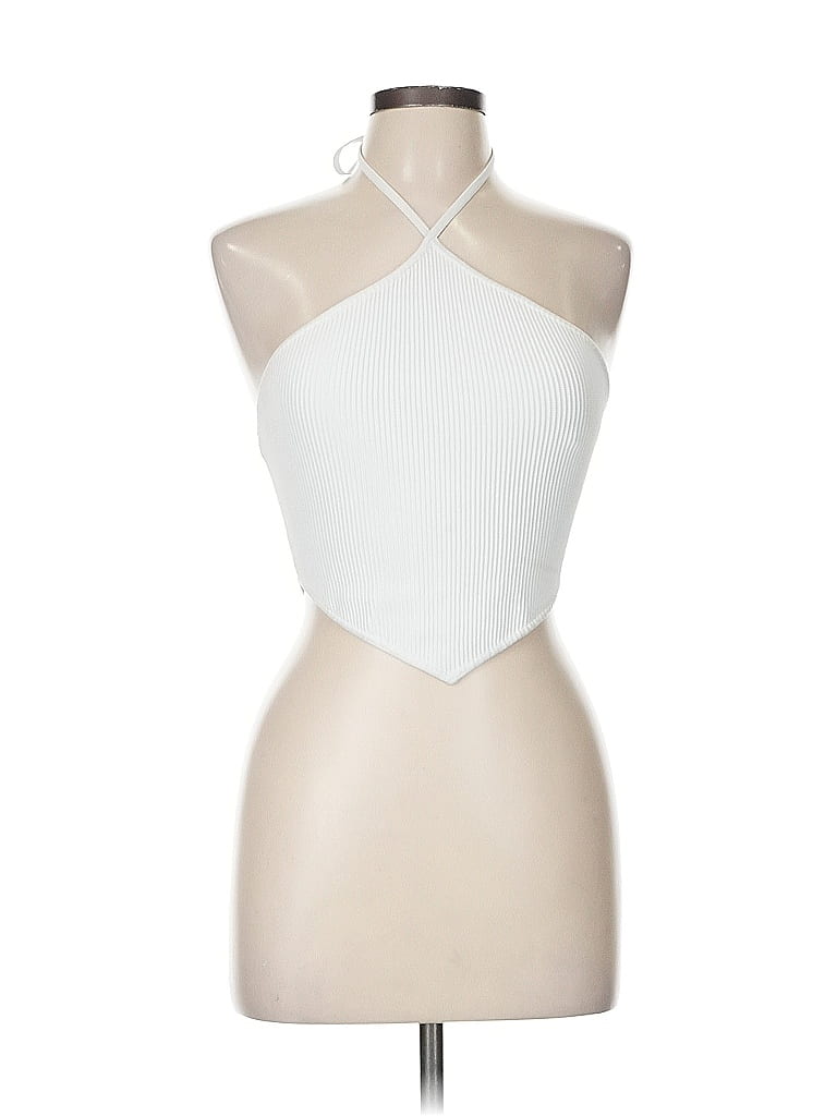 Babaton White Ivory Tank Top Size M - photo 1