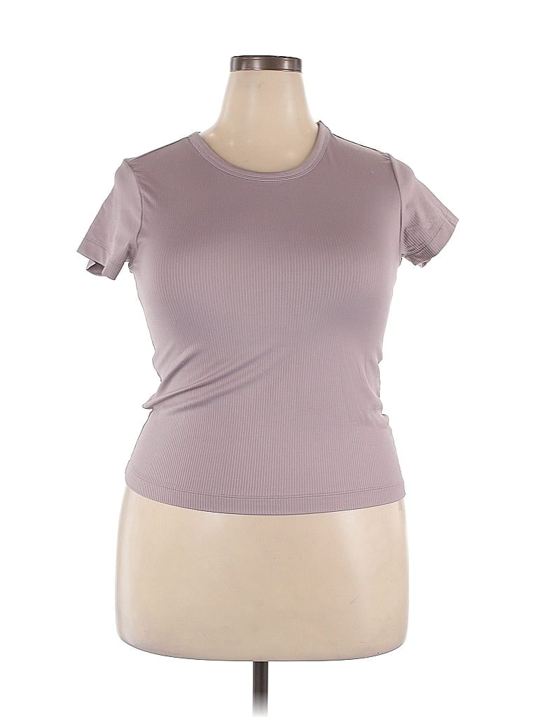 Pre-owned Flx Active T-shirt In Gray