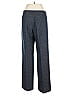 Le Suit 100% Polyester Chevron-herringbone Gray Dress Pants Size 8 - photo 2