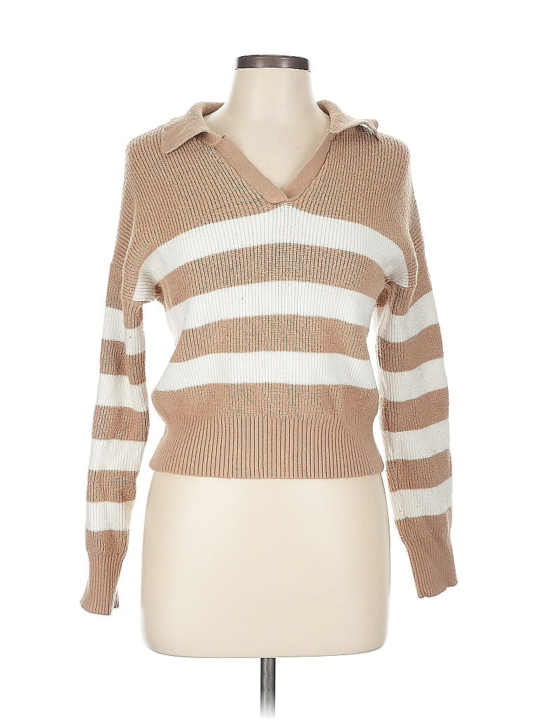 Pre-owned Jessica Simpson Pullover Sweater In Brown