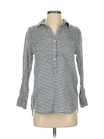 BeachLunchLounge 3/4 Sleeve Button-Down Shirt (view 1)