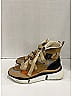 Chloé 100% Suede Color Block Tan Sneakers Size EU 37 - photo 4