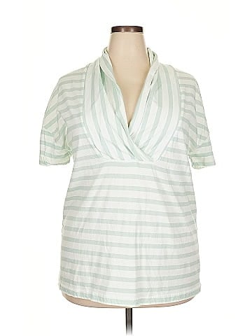 Roaman's Short Sleeve Blouse (view 1)