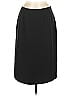 Le Suit 100% Polyester Solid Black Formal Skirt Size 8 - photo 1