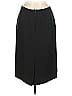 Le Suit 100% Polyester Solid Black Formal Skirt Size 8 - photo 2