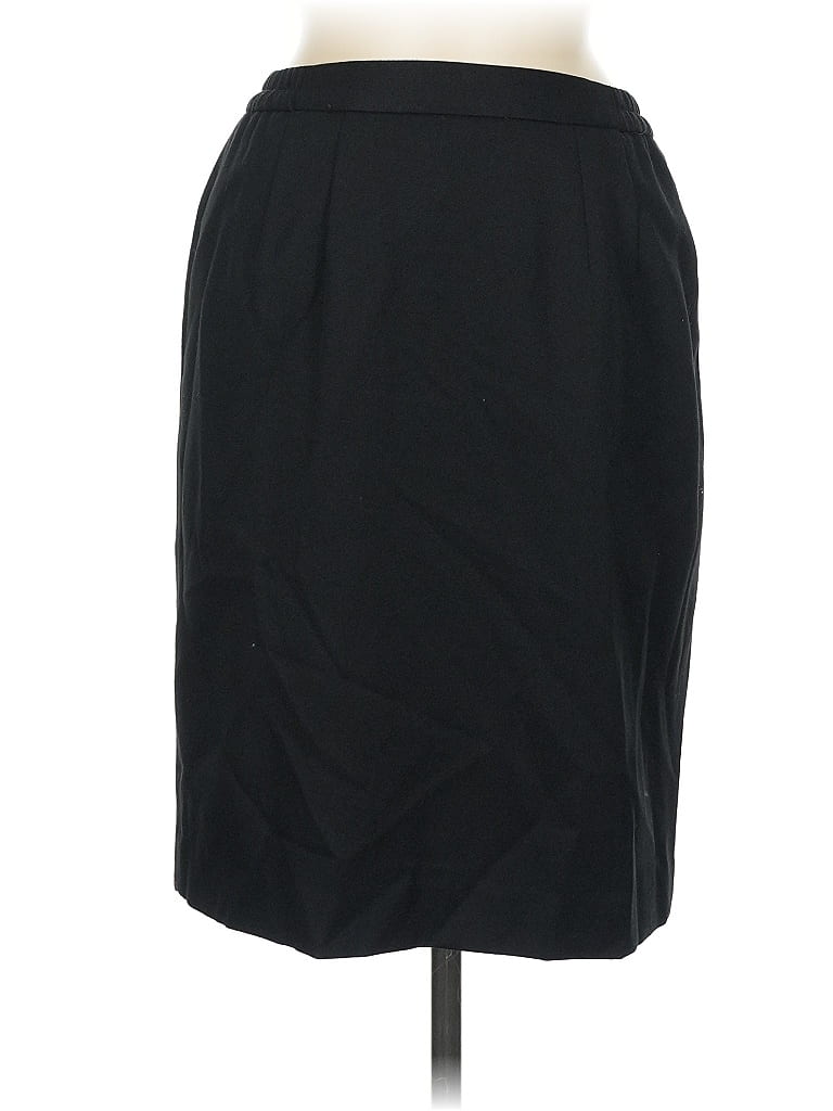 Pre-owned Unbranded Formal Skirt In Black
