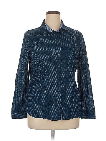 Van Heusen Long Sleeve Button-Down Shirt (view 1)