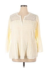 Isaac Mizrahi Live! 3/4 Sleeve Blouse
