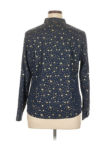 Allegra K Long Sleeve Blouse (view 2)