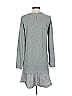 White + Warren 100% Cotton Gray Casual Dress Size S - photo 2