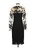 David Meister 100% Polyester Black Cocktail Dress Size 2 - photo 2