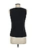 August Silk Black Tank Top Size M - photo 2