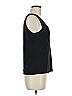 August Silk Black Tank Top Size M - photo 3