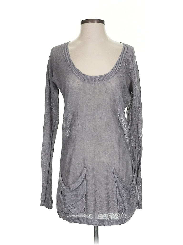 Massimo Dutti Gray Pullover Sweater Size S - photo 1