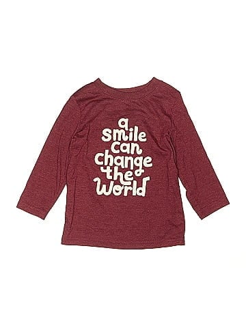 Cat & Jack 3/4 Sleeve T-Shirt (view 1)