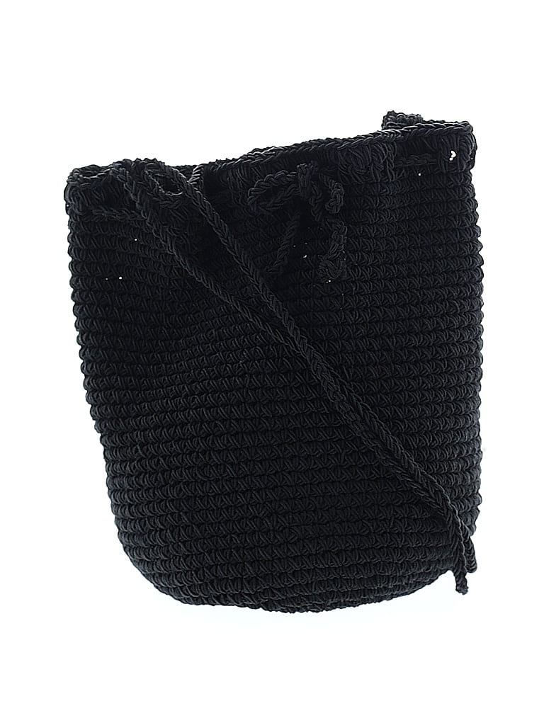 Pre-owned Unbranded Bucket Bag In Black