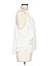 Tiny 100% Cotton White Sleeveless Blouse Size L - photo 3
