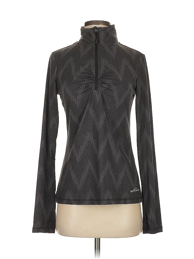 Pre-owned Eddie Bauer Track Jacket In Black