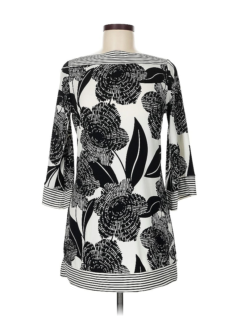 Pre-owned Assorted Brands 3/4 Sleeve Blouse In Black