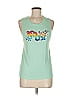 Bella + Canvas Green Sleeveless T-Shirt Size M - photo 1