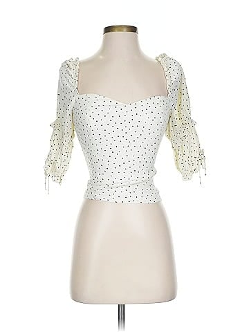 Reformation 3/4 Sleeve Blouse (view 1)