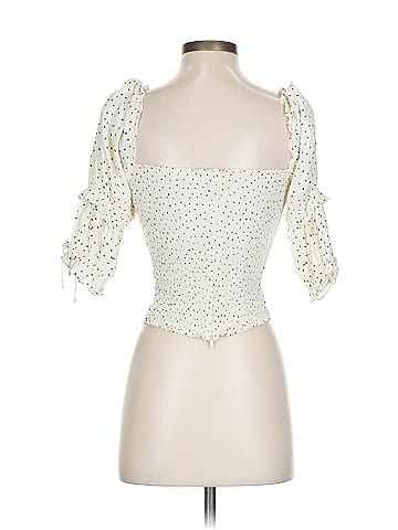 Reformation 3/4 Sleeve Blouse (view 2)