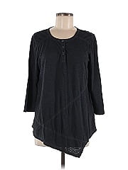 Logo By Lori Goldstein 3/4 Sleeve Top
