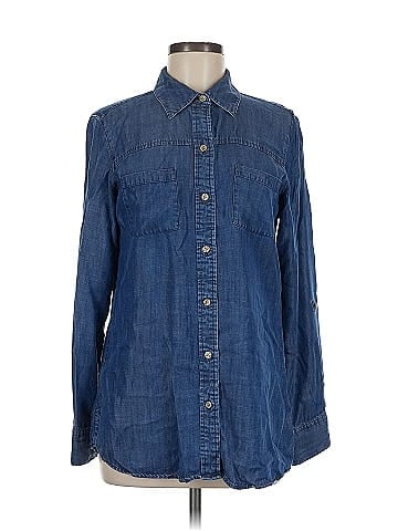 Foxcroft Long Sleeve Button-Down Shirt (view 1)
