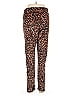 Cuddl Duds Animal Print Brown Casual Pants Size L - photo 2