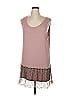 LOGO by Lori Goldstein Pink Casual Dress Size 1X - photo 1