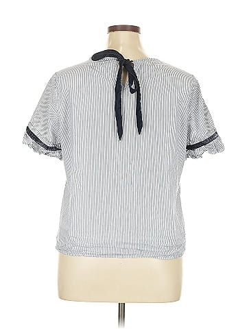 Crown & Ivy Short Sleeve Blouse (view 2)