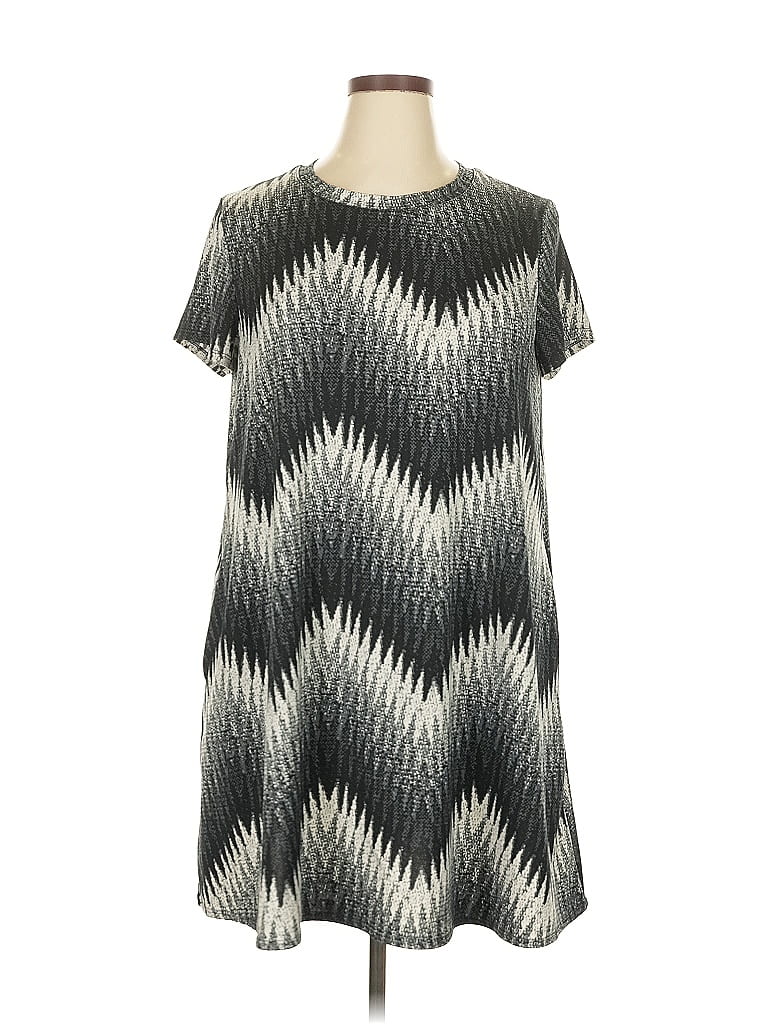 Pre-owned Apt. 9 Casual Dress In Gray
