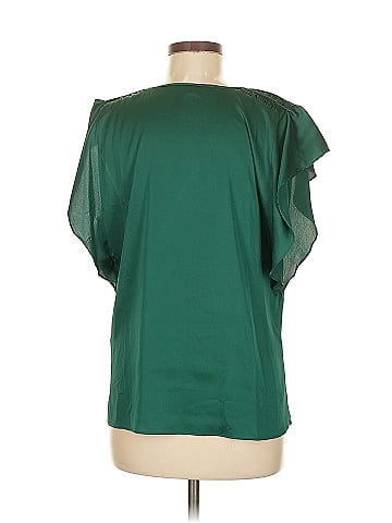 White House Black Market Short Sleeve Blouse (view 2)