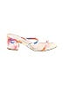 Schutz Tie-dye Ivory Sandals Size 7 1/2 - photo 1