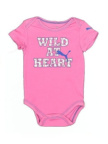Puma Short Sleeve Onesie (view 1)