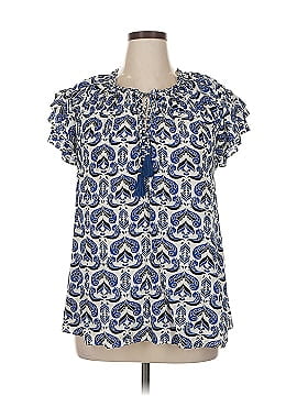 Rose + Olive Short Sleeve Blouse