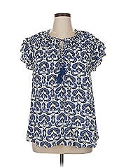 Rose + Olive Short Sleeve Blouse