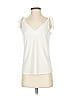 Massimo Dutti Ivory Sleeveless Blouse Size S - photo 1