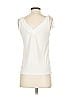 Massimo Dutti Ivory Sleeveless Blouse Size S - photo 2