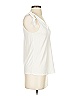 Massimo Dutti Ivory Sleeveless Blouse Size S - photo 3