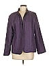 Alfred Dunner Purple Blazer Size 8 - photo 1
