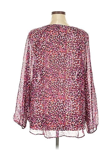 Daisy Fuentes Long Sleeve Blouse (view 2)
