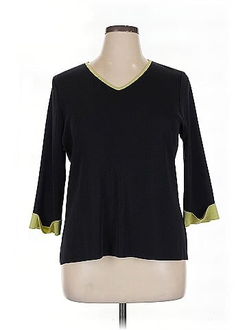misook 3/4 Sleeve Top (view 1)