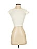 Out From Under Ivory Short Sleeve Top Size XS - Sm - photo 1