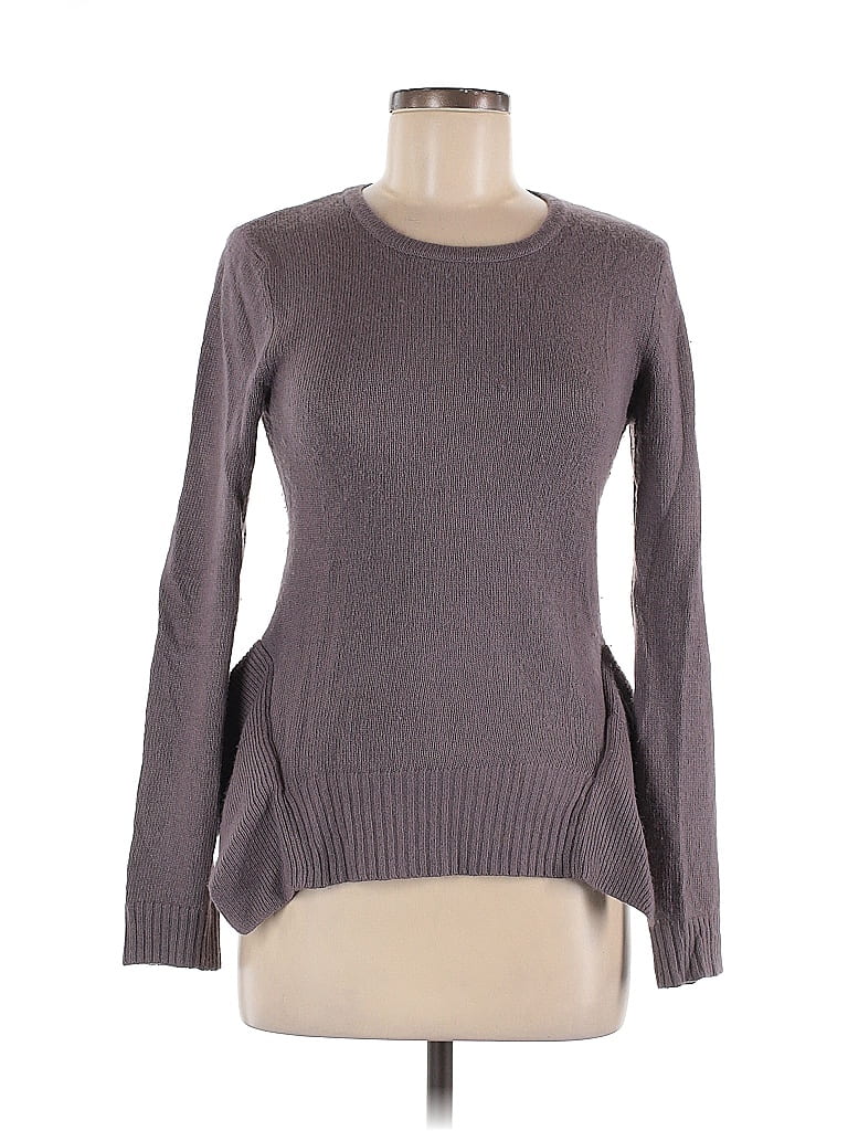 Pre-owned Bcbgmaxazria Pullover Sweater In Gray