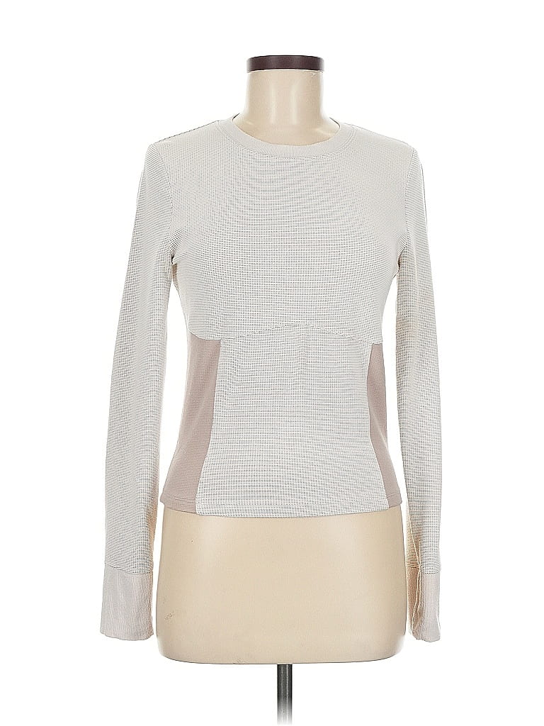 Pre-owned Victoria's Secret Long Sleeve T-shirt In Brown