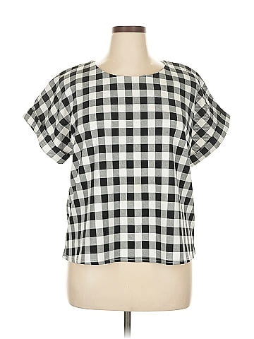 MELLODAY Short Sleeve Blouse (view 1)