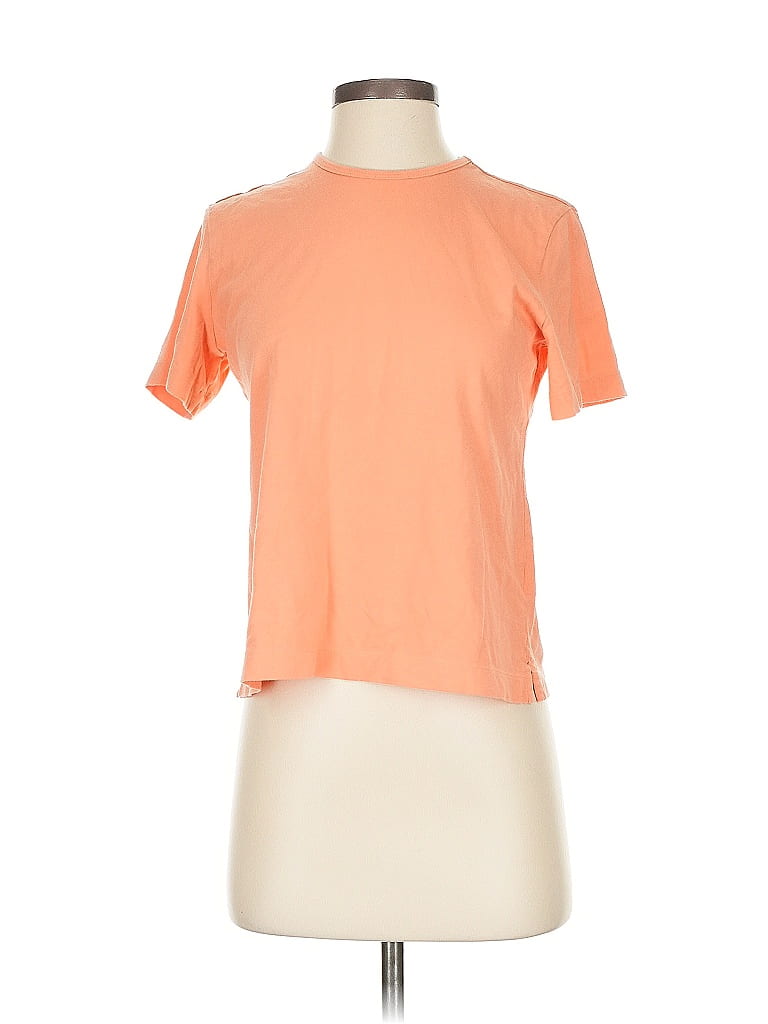 Pre-owned Lands' End Short Sleeve T-shirt In Orange